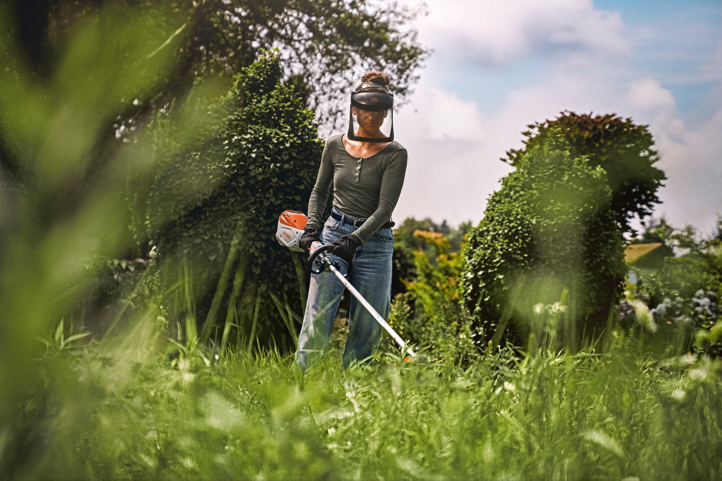 desmalezadora stihl bateria fsa 80
